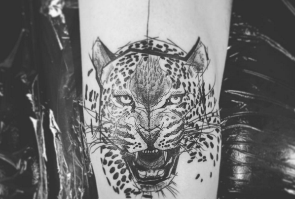 tatuagem original jaguar